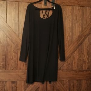 Mudd Knee Length Super Soft Strappy Back Dress Size 1x